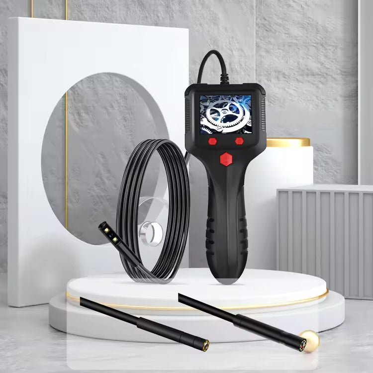 2.4 Inch Industry Endoscope Screen 1080p USB Handheld Digital Endoscope Inspection Camera With Rigid Cable