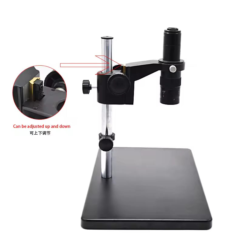 10A Digital C Mount 7X-180X Monocular Industrial Microscope