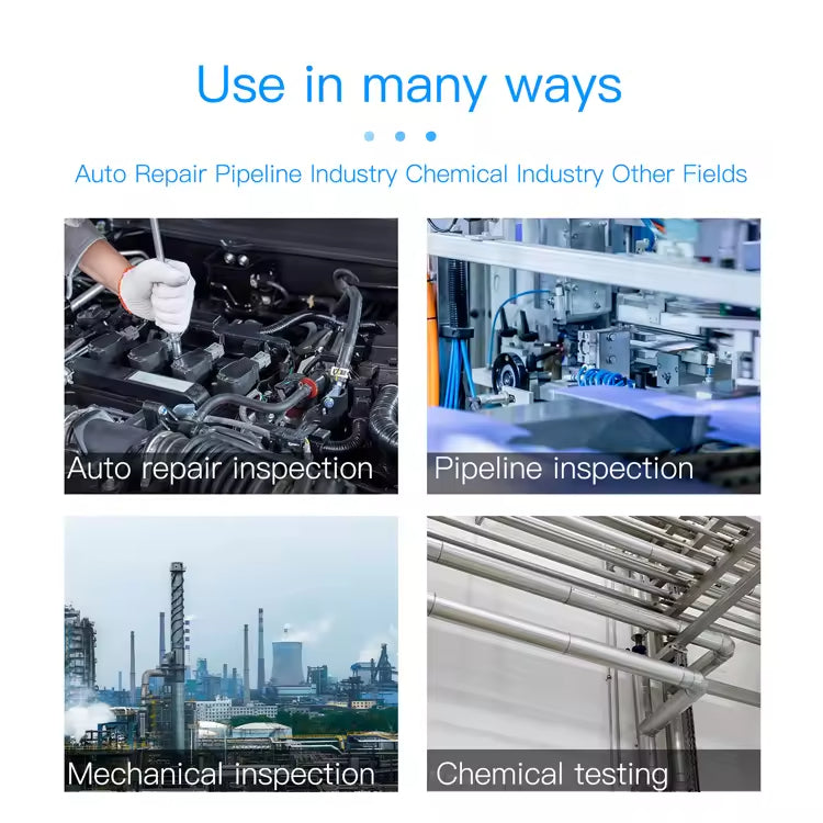 2.4 Inch Industry Endoscope Screen 1080p USB Handheld Digital Endoscope Inspection Camera With Rigid Cable